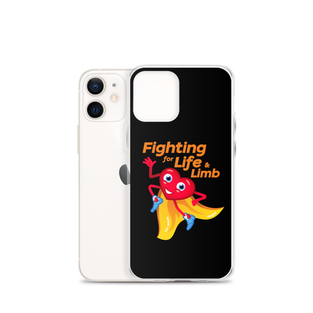 Fighting for Life & Limb iPhone Case - Vascular Institute Swag Shop